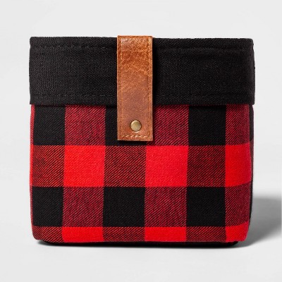 Buffalo Check Holiday Basket Red - Threshold™