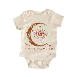 Stay Wild Moon Child Newborn Baby Onesie® Bodysuit GS1 - 1 of 4