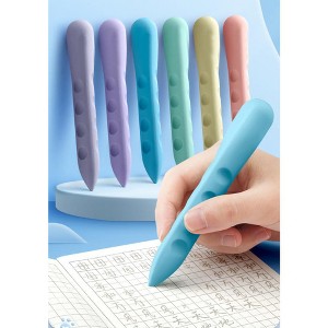 HTUTWOO 5 Pcs Pen-Shaped Eraser, Grip Cute Erasers, Erasers for Pencils, Art Eraser for Drawing, Office, School Supplies & Back to School - 1 of 4