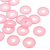 Unique Bargains Plastic DIY Notebook Planner Heart Book Binding Discs 22 Pcs - 4 of 4