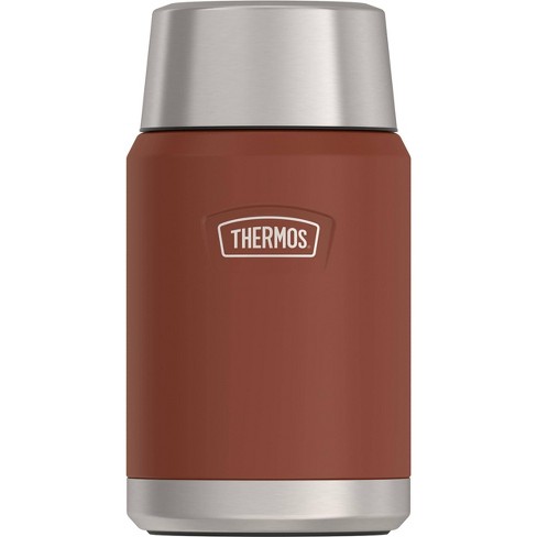 Thermos Icon 24oz Stainless Steel Food Storage Jar With Spoon - Saddle :  Target