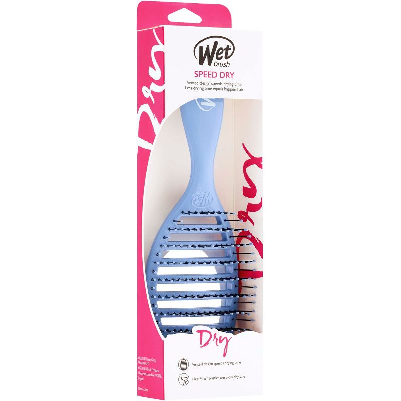 Wet Brush Speed Dry Detangler Hair Brush for Quick Heat Drying Styles, 5 of 9