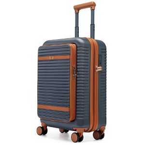 ELLE Luggage Carry On Escape Expandable Hardside Suitcase with Front Laptop Pocket - 1 of 4