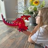 Toy Vault Red Dragon Plush; Stuffed Toy from Here Be Monsters Collection, Oriental Dragon - 4 of 4