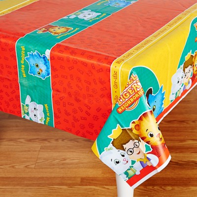 Birthday Express Daniel Tiger'S Neighborhood Party Supplies Tablecovers -  2 Pack