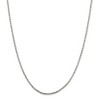 Black Bow Jewelry 2.25mm Sterling Silver, Solid Twisted Box Chain Necklace - 3 of 4