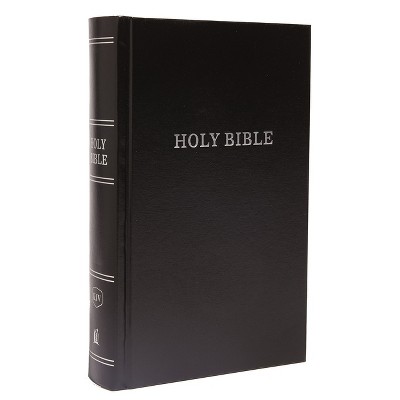 Kjv, Pew Bible, Hardcover, Black, Red Letter Edition - By Thomas Nelson ...