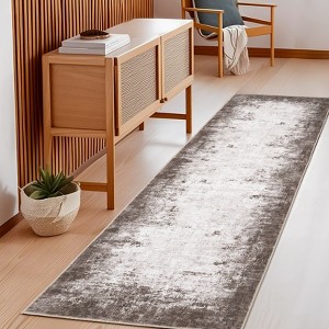 Washable Area Rugs Non-Slip Modern Abstract Soft Rugs for Living Room Bedroom Home Decor - 1 of 4