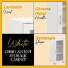 Kings Brand Furniture - Accent Buffet Curio Storage Cabinet with Glass Door for Living Room, Bedroom, Kitchen, Office, and Entryway - 4 of 4