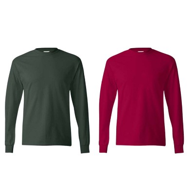 deep forest/deep red