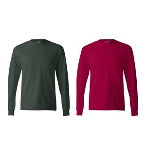 EG PRO Women T-Shirt Tees Long Sleeve Cozy and Moisture Wicking 2-Pack - 1 of 4