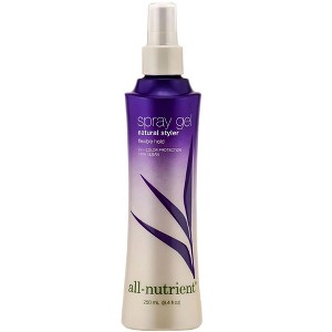 All-Nutrient Natural Styler Flexible Hold Spray Gel (8.4 oz) UV+ Color Protection, Vegan Formula, Hair Hairspray Gel - 1 of 2