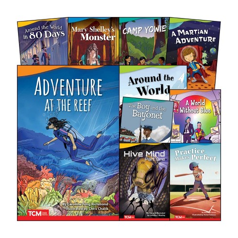 Teacher Created Materials Literary Text Grade 5 Set 1: 10-Book Set