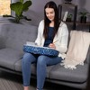 Sofia + Sam Lap Desk for Laptop and Writing - Blue Sunbursts - 4 of 4