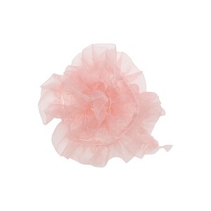 Unique Bargains Ribbon with Lace Trim & Crinkle Satin Polyester 35.83"x0.98" 1 Pc - 1 of 3