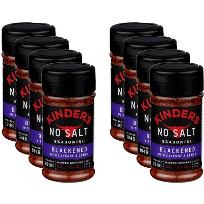 Kinders Spice No Salt Cayenne Lemon - Pack of 8 - 2 oz