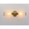 Maxim Lighting Crosby 2 - Light Wall Light in  Satin Brass - 3 of 4