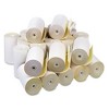 Iconex Impact Printing Carbonless Paper Rolls, 4.5" x 90 ft, White/Canary, 24/Carton - 2 of 2