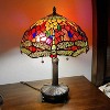 Amora Lighting Tiffany Style Dragonfly Table Lamp 2 light 18.5" High - 2 of 4