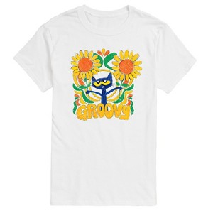 Men's - Pete the Cat - Groovy Frame Short Sleeve Graphic T-Shirt - 1 of 4