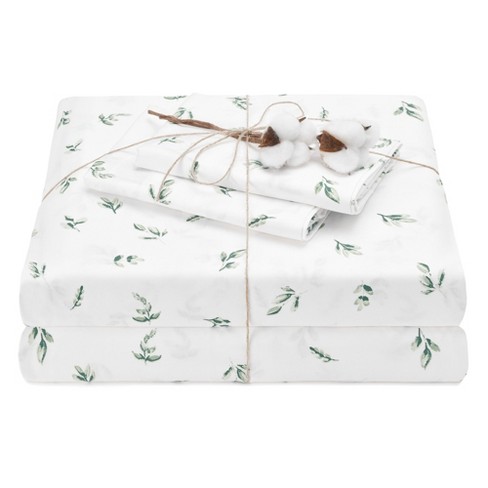 Elegant Cotton 100% Organic Cotton Printed Sheet Set - image 1 of 4