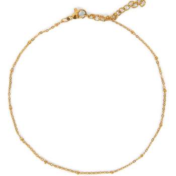 Ethic Goods Anklet: Satellite Chain | GOLD PLATED