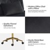 Nigel Modern Flannel Office Chair with Tilt and Adjustable Height Mecha|HULALA HOME - 4 of 4