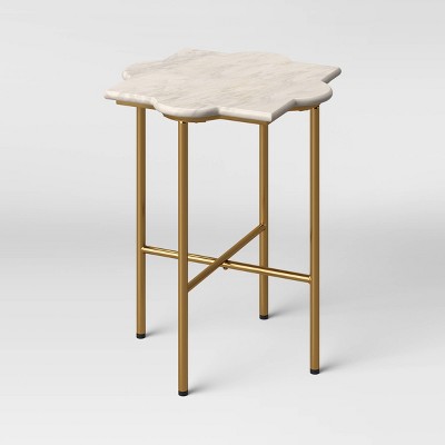 target white side table