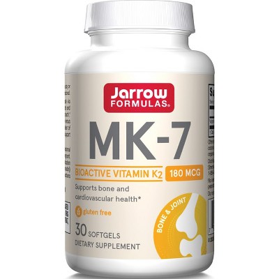 Jarrow Formulas, Inc. Mk-7 180 mcg 30 Softgels.
