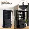 LunaLulinlk 70.1" Modern High Freestanding Tall Bathroom Cabinet with 2 Adjustable Shelves, 3 Drawers - 4 of 4
