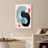 Art Remedy Modern Earbuds Contemporary Shapes Abstract Wall Art Framed - 2 of 4