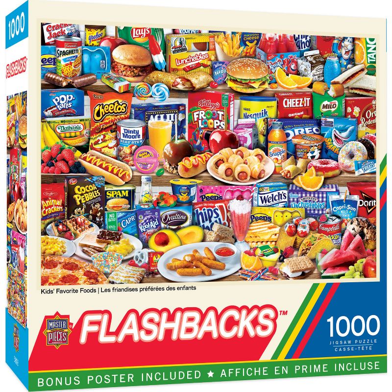 MasterPieces 1000 Piece Jigsaw Puzzle - Kids Favorite Foods - 19.25"x26.75", 2 of 9