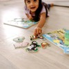 Melissa & Doug Wooden Peg Puzzle 4pk - Vehicles, Farm, Safari, Pets - 4 of 4