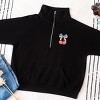Simply Sage Market Patriotic Cherries Coquette Quarter Zip Fleece - 3 of 4