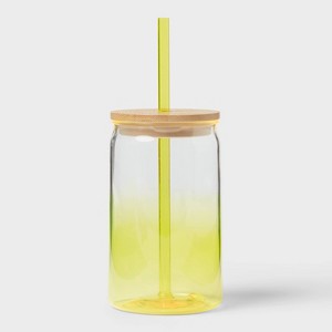 16 fl oz Tall Tumbler with Bamboo Lid - 1 of 3