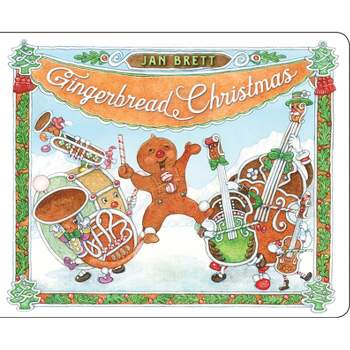 Gingerbread Christmas - by  Jan Brett (Board Book)