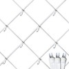 Novelty Lights 100 Light Warm White LED Christmas Net Lights Christmas Decorations Green Wire 4' X 6' - 2 of 4