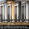 24x36 Inch LED Bathroom Mirror with Front & Back Lighting, 3-Color Dimmable & Anti-Fog Technology - 4 of 4
