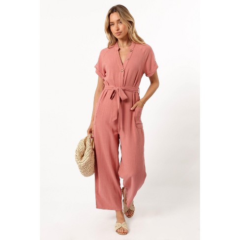 Target pink jumpsuit online