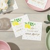 Sparkle and Bash 100 Pack She Found Her Main Squeeze Napkins, Lemon Party Supplies for Bridal Shower - 2 of 4