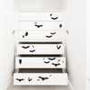 10pcs Halloween Bat Pumpkin Print Electrostatic Stickers For Window Glass Door Decoration - 3 of 4