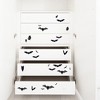 10pcs Halloween Bat Pumpkin Print Electrostatic Stickers For Window Glass Door Decoration - image 3 of 4