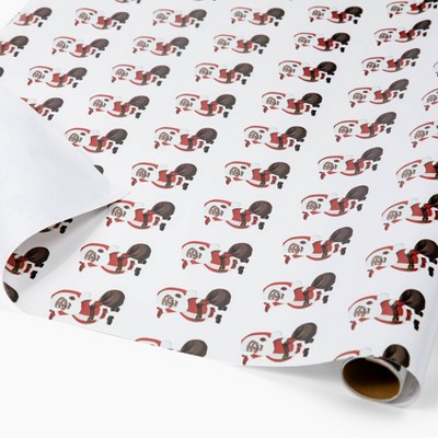 27 sq ft Clarence Claus Gift Wrap - Greentop Gifts