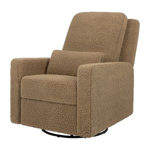Babyletto Kiwi Plus Power Glider Recliner with Power Headrest - Almond Teddy Loop - 1 of 1