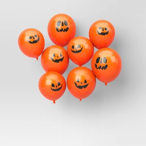 8pk Pumpkins Balloon Set - Hyde and EEK! Boutique™ - 1 of 3