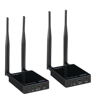 KanexPro Wireless 5G HDMI Extender 1080p Full HD 330ft 100M Dual Antenna Long Range Kit (EXT-18GHDMIWL)