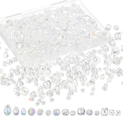 Unique Bargains Craft Embellishments DIY Jewelry Making Loose Glass Beads
