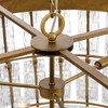 Progress Lighting Chevall 9-Light Chandelier, Gold Ombre, Artisanal Glass, Modern Organic, Luxe, Transitional. - 3 of 3