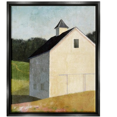 Stupell Industries Countryside Hills Barn SceneryFloater Canvas Wall Art