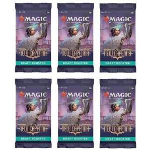 MAGIC THE GATHERING 6 Packs MTG Draft Booster Pack Lot MTG Streets of New Capenna - 1 of 1